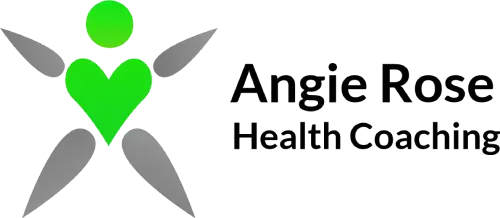A black and white logo of an angiehealth. Com
