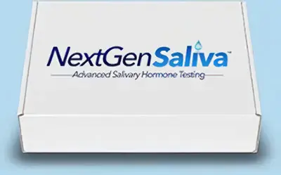 A picture of the nextgen saliva logo.